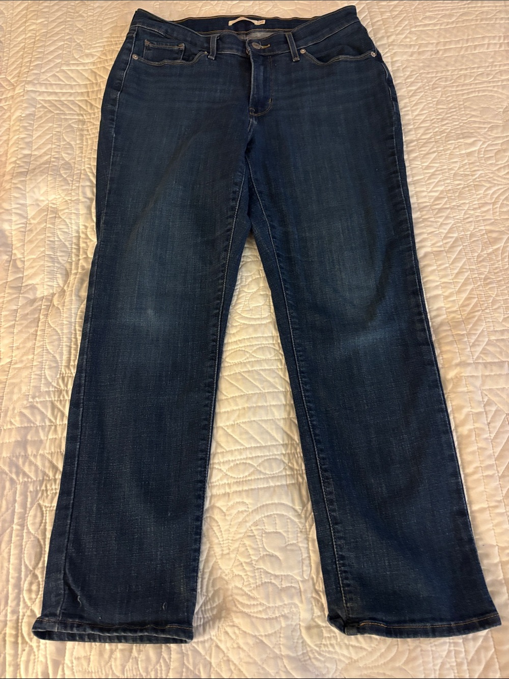 Levi's Indigo Straight-Leg Men's Jeans